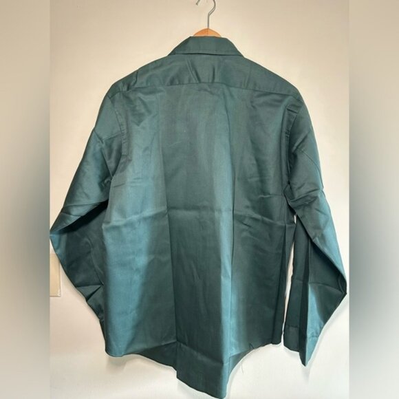 GWG Vintage 60s Nev’R Press Button Down Work Shirt L/XL - Picture 3 of 6